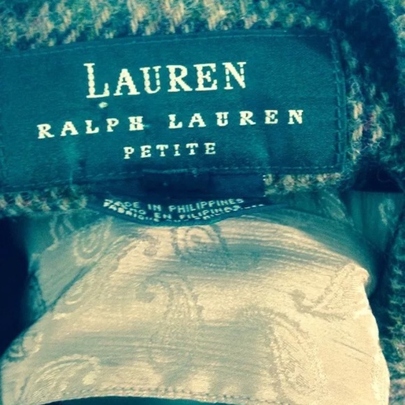 RALPH LAUREN Ladies Blazer 12 Petite 100% Wool - Picture 2 of 3